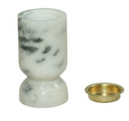 PANTHER MARBLE CANDLE STAND