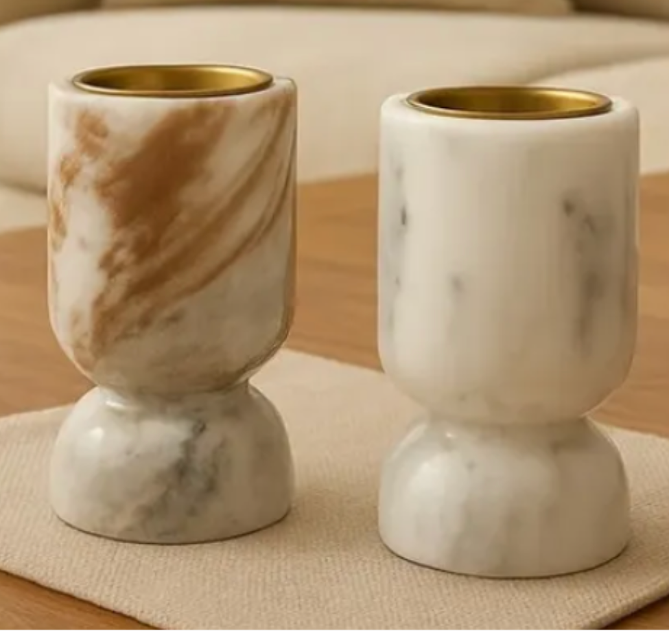 BROWN CANDLE STAND